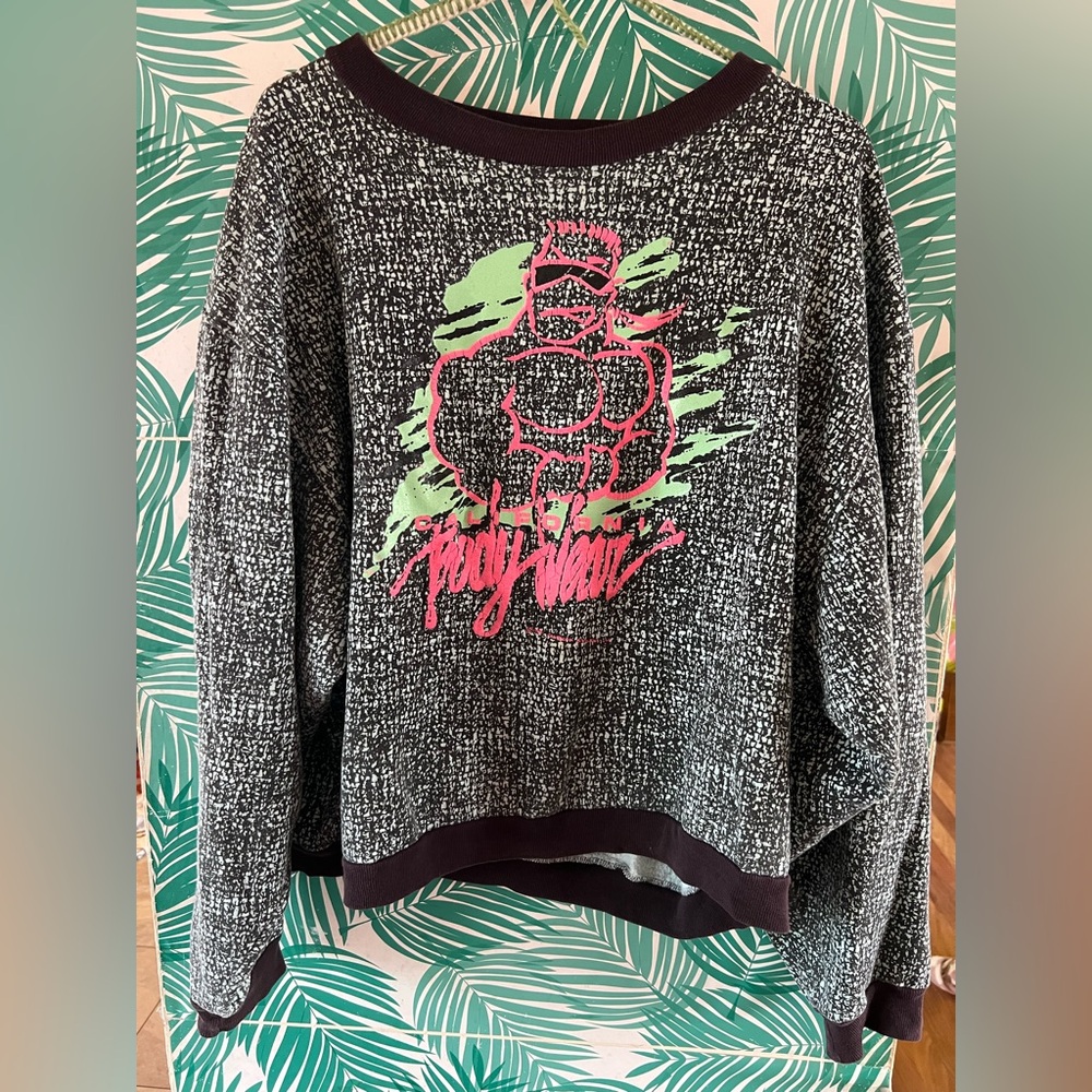 Vintage body building body wear California sweatshirt 94 sz m